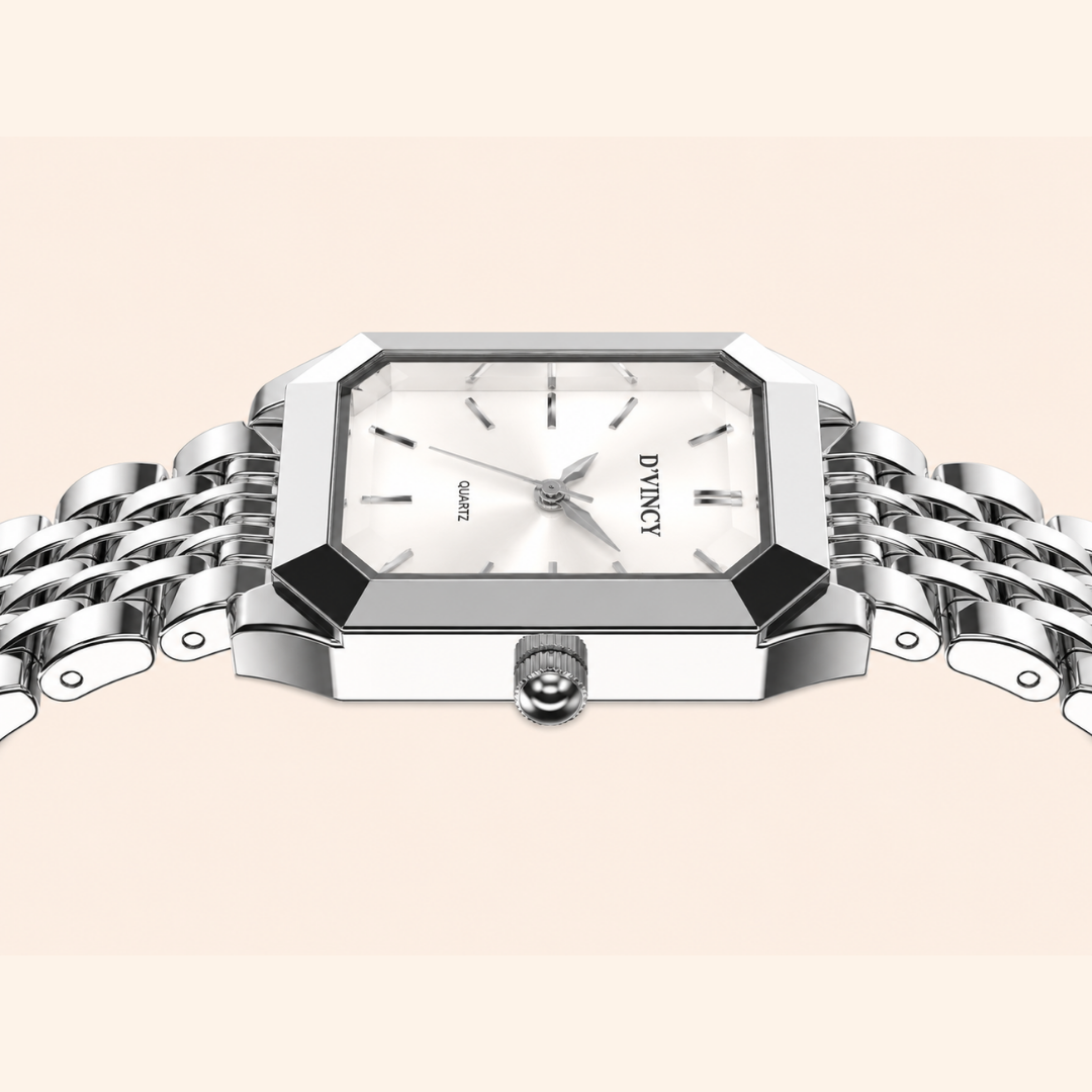 Premium Stainless Steel / White