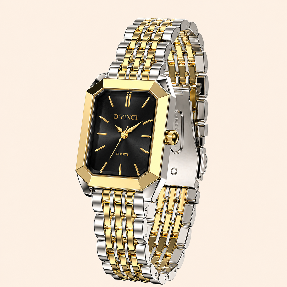 Premium Two Tone Stainless Steel / Black