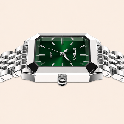 Premium Stainless Steel / Green