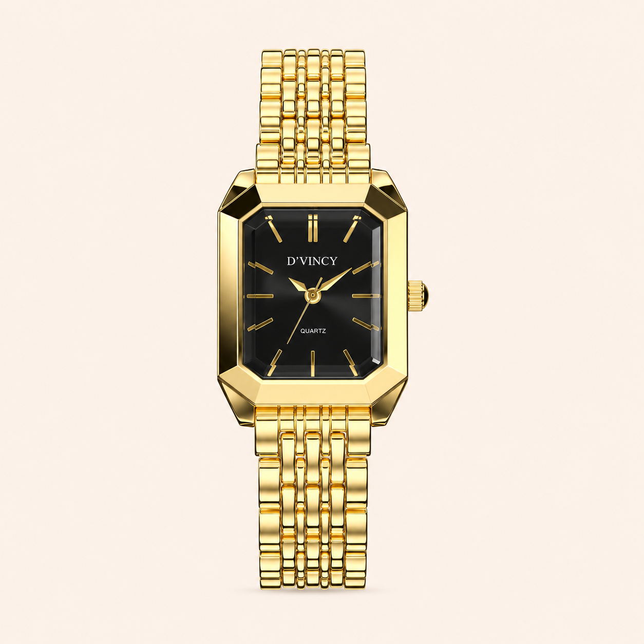 Premium 14k Gold Stainless Steel / Black