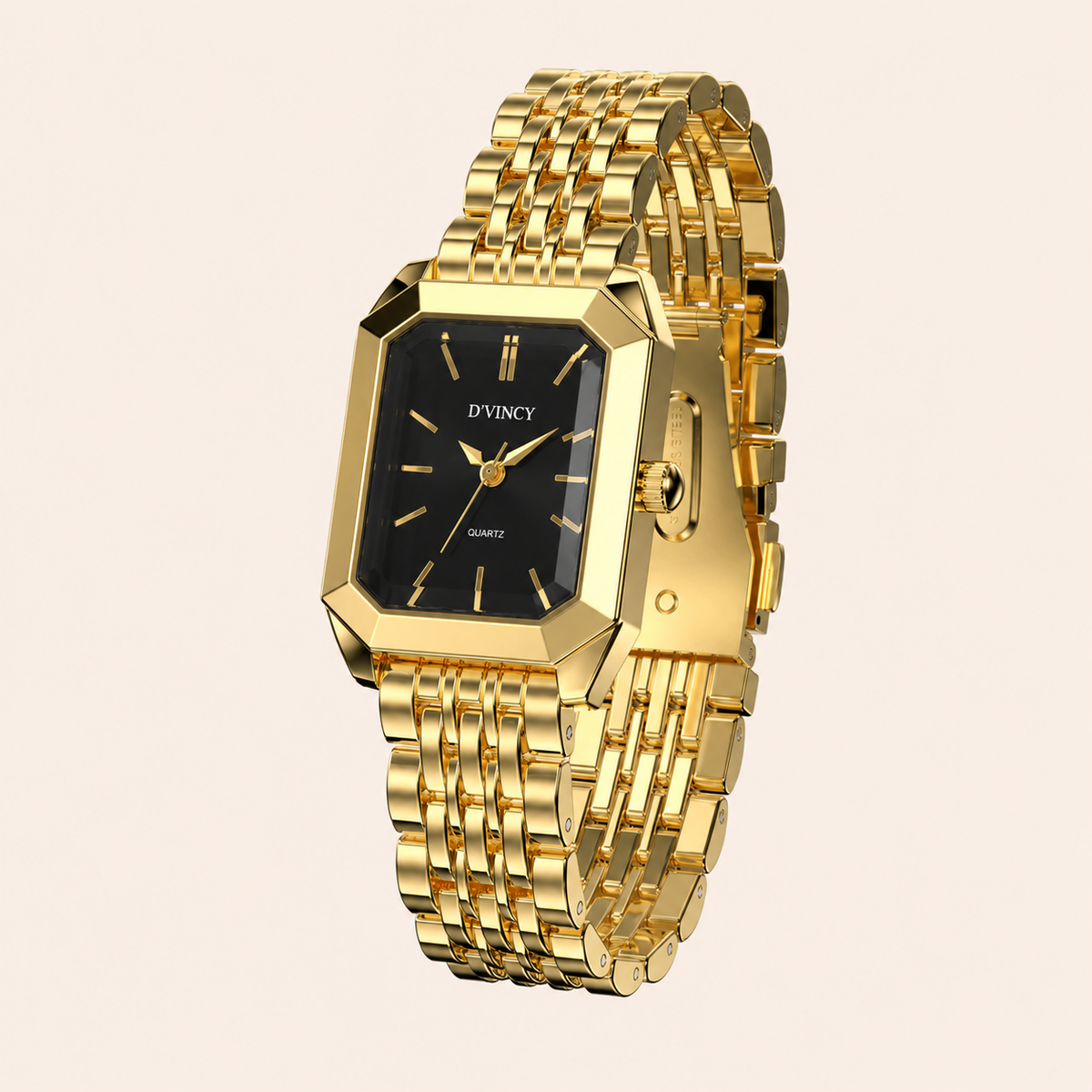 Premium 14k Gold Stainless Steel / Black