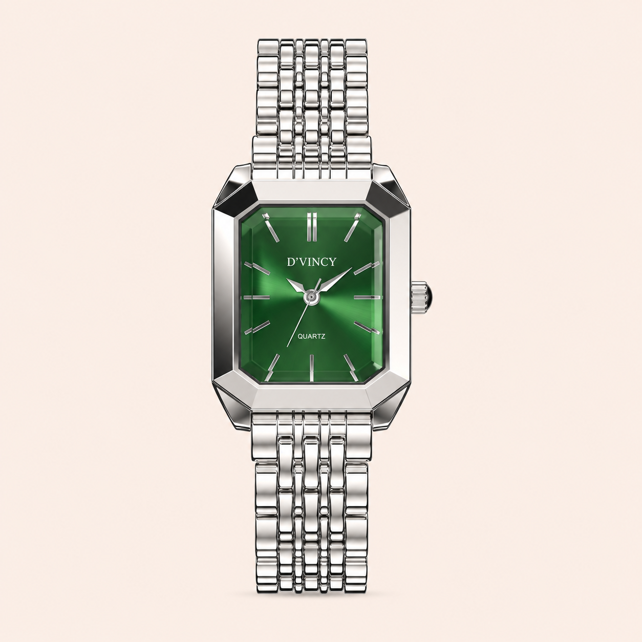 Premium Stainless Steel / Green