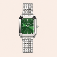 Premium Stainless Steel / Green