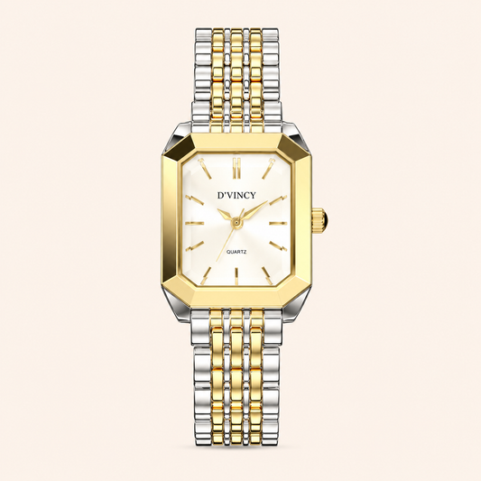 Premium Two Tone Stainless Steel / White