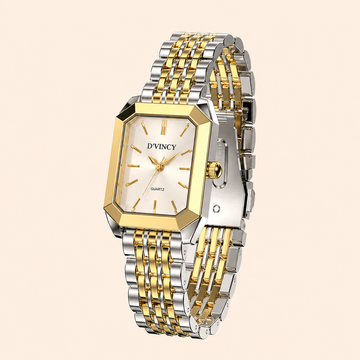 Premium Two Tone Stainless Steel / White